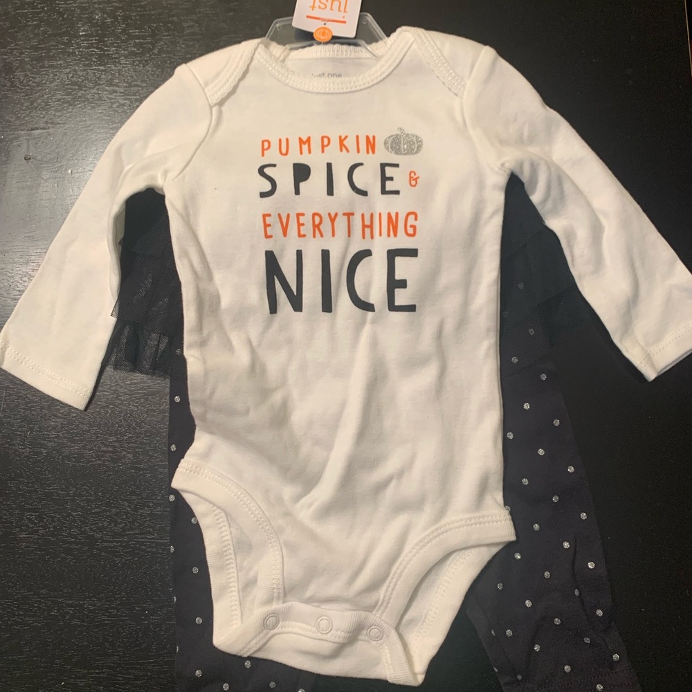 Carter’s Just One You Halloween Fall outfit